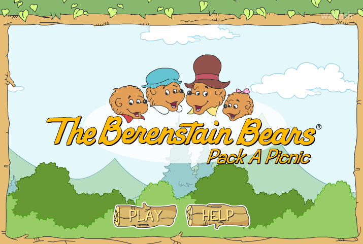 베렌스테인 베어스 - 소풍 준비하기 (The Berenstain Bears - Pack A Picnic) 게임 화면 2