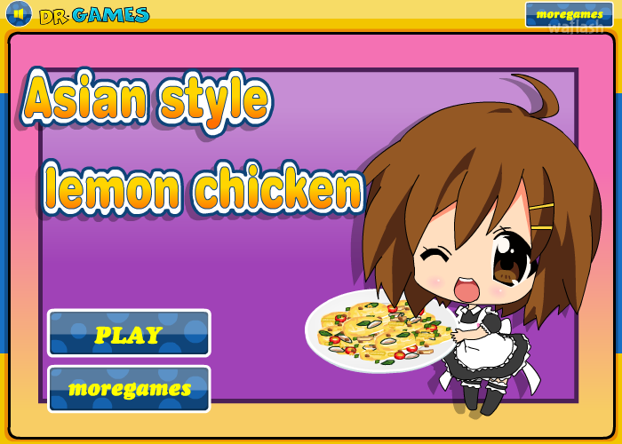 레몬치킨 만들기 (Asian style lemon checken) 게임 화면 1