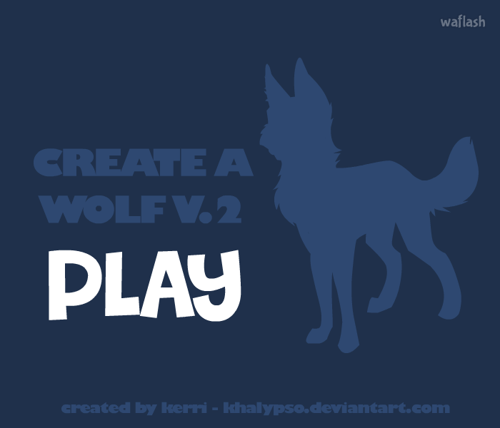 늑대 꾸미기 (Create A Wolf) 게임 화면 1