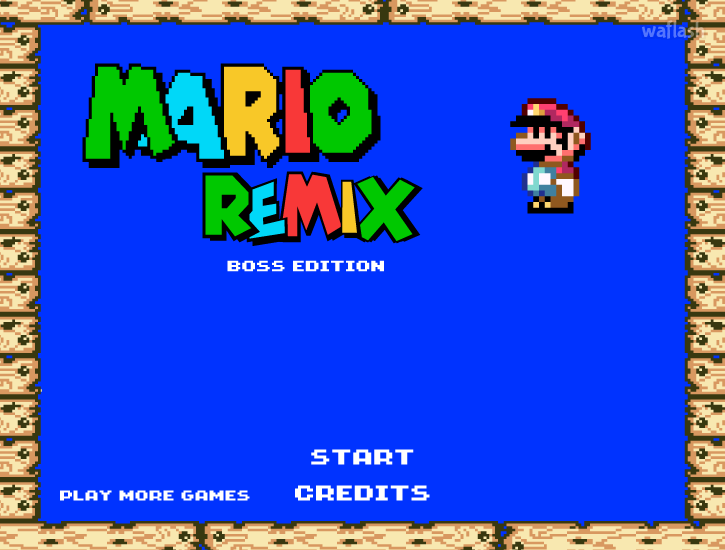 마리오 리믹스 보스 에디션 (Mario Remix: Boss Edition) 게임 화면 2