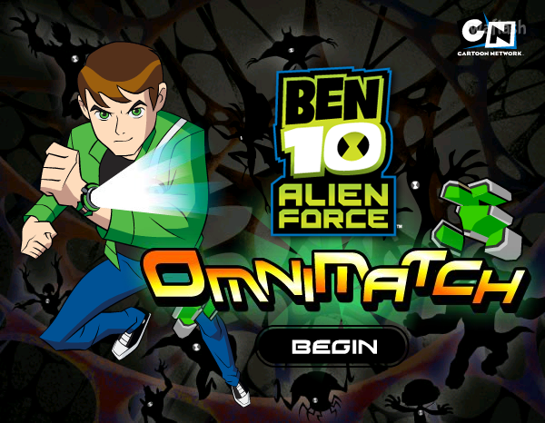 벤10 에일리언 포스 옴니매치 (Ben 10 Alien Force Omnimatch) 게임 화면 2