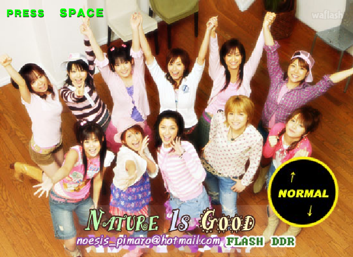 모닝구무스메 DDR - Nature is Good 게임 화면 1