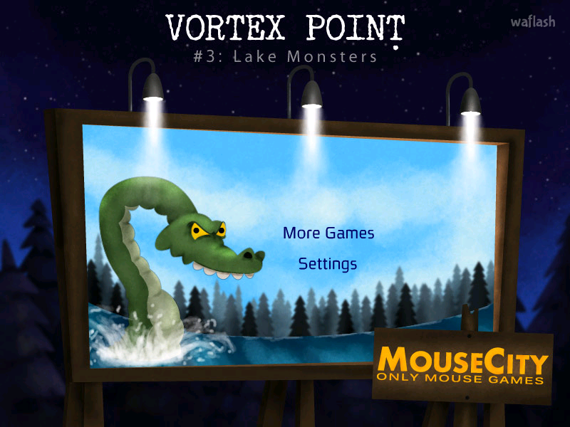 보텍스 포인트 3 (Vortex Point 3) - Lake Monsters 게임 화면 1
