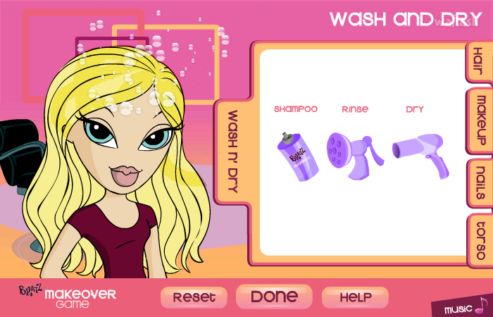 메이크오버 (makeover game) 게임 화면 4