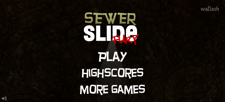 수어 슬라이드 퓨리 (Sewer Slide Fury) 게임 화면 3