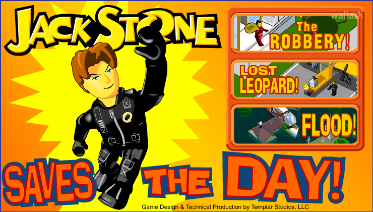 잭 스톤: 세이브 더 데이 (Jack Stone: Saves The Day) 게임 화면 1