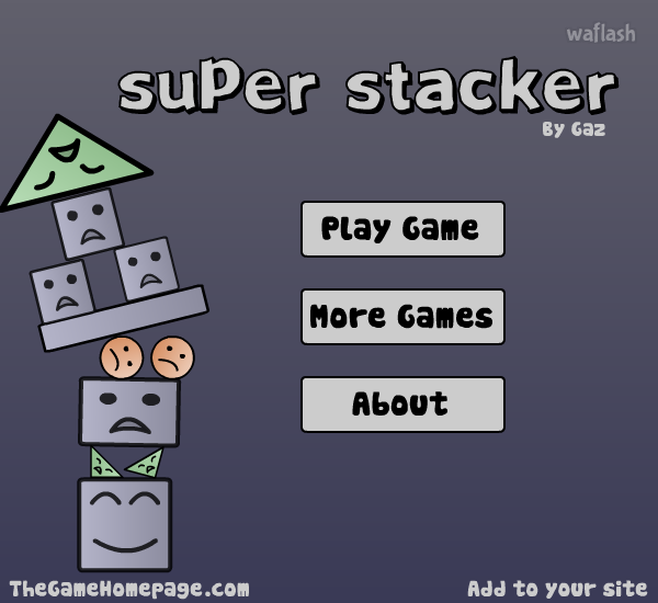 슈퍼 스태커 (Super Stacker) - 10초 버티기 게임 게임 화면 1