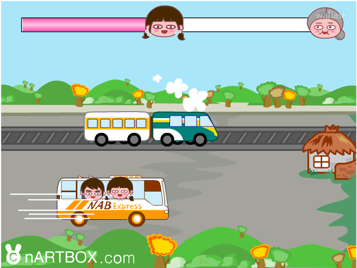 고향으로 출발! - 엔아트박스 게임 화면 3