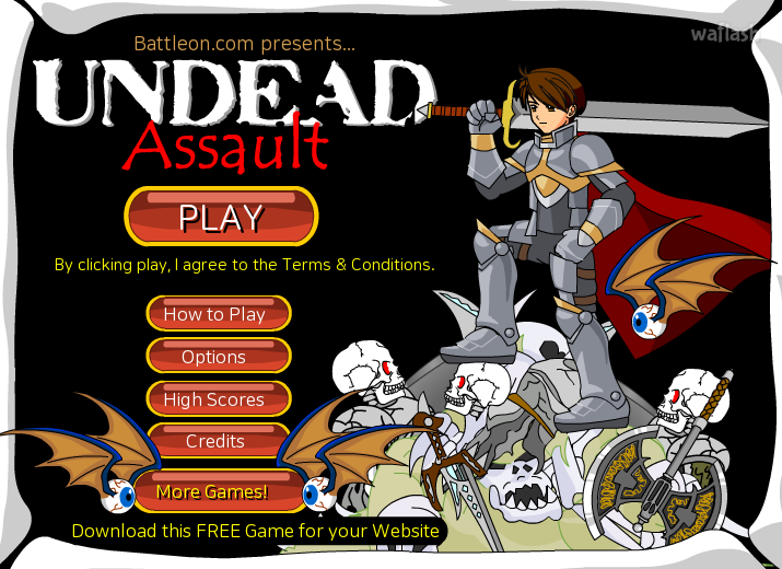 언데드 어썰트 (Undead Assault) 게임 화면 2