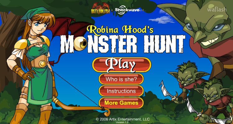 로비나 후드의 몬스터 헌트 (Robina Hood's Monster Hunt) 게임 화면 2