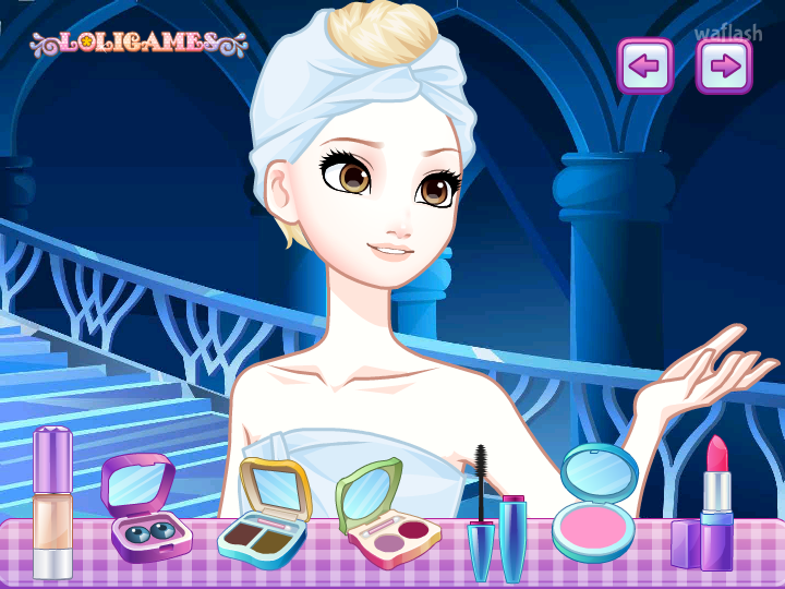 겨울왕국 엘사 화장하기 (Frozen Elsa Makeover) 게임 화면 2