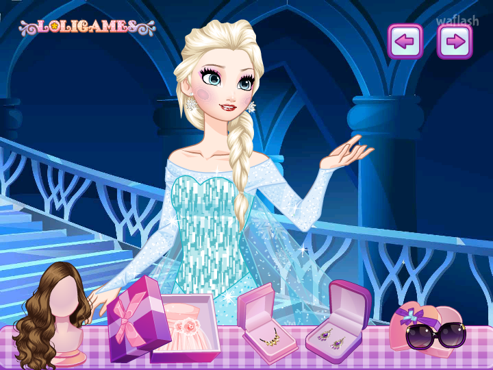 겨울왕국 엘사 화장하기 (Frozen Elsa Makeover) 게임 화면 3
