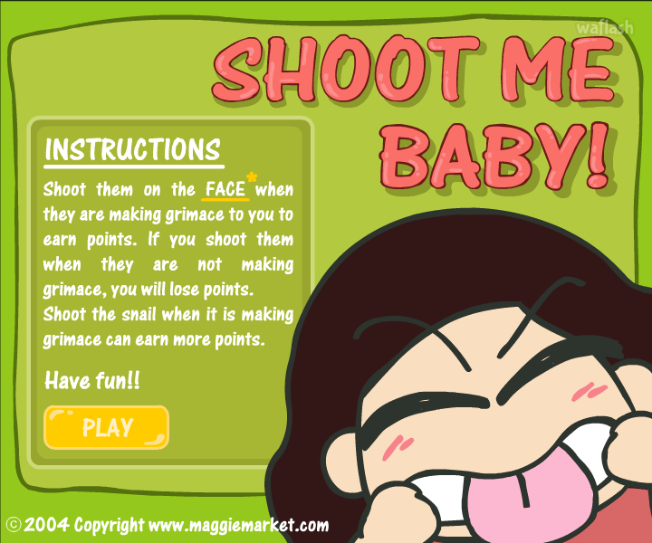슛 미 베이비 (Shoot Me Baby!) 게임 화면 1
