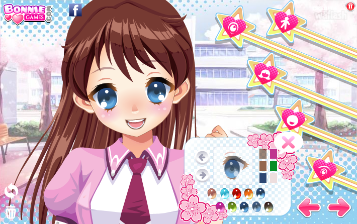 세일러 후쿠 패션 메이크오버 (Sailor Fuku Fashion Makeover) 게임 화면 2