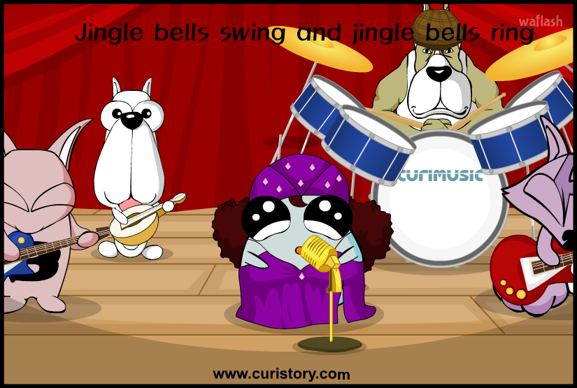 큐리스토리 - Jingle Bell Rock 게임 화면 1