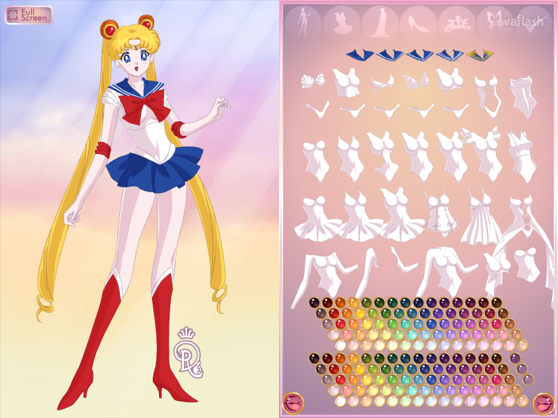 세일러 센시 메이커 3.0 (Sailor Senshi Maker 3.0) 게임 화면 2