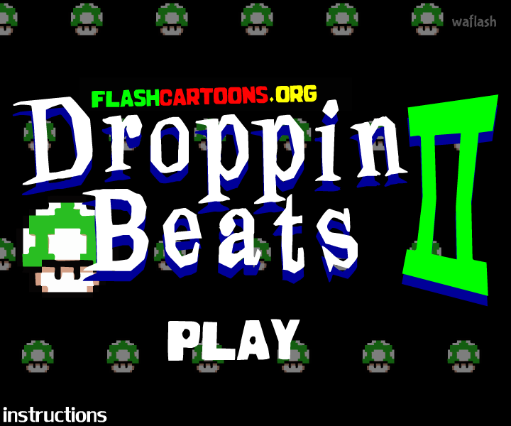 Droppin Beats 2 - 마우스 피하기 게임 게임 화면 2