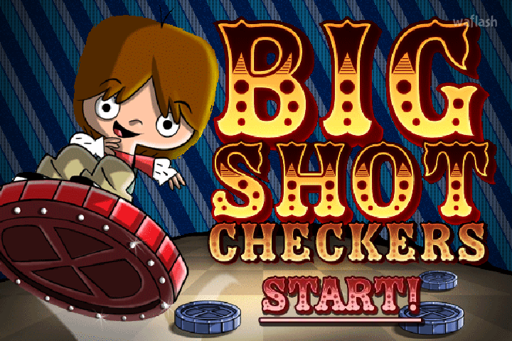 상상 속 친구들의 모험 - 빅 샷 체커 (Big Shot Checkers) 게임 화면 2
