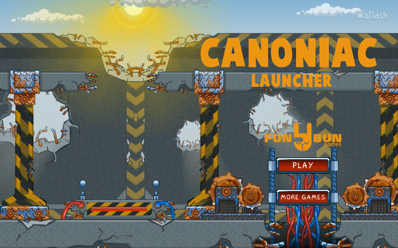 아이언맨 멀리 날리기 - 캐노니악 런처 (Canoniac Launcher) 게임 화면 2