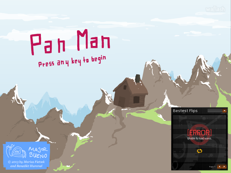 팬맨 (Pan Man) 게임 화면 2