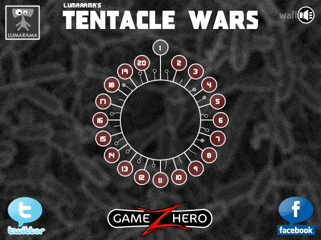 Tentacle Wars - 세포분열 촉수전쟁 게임 화면 1