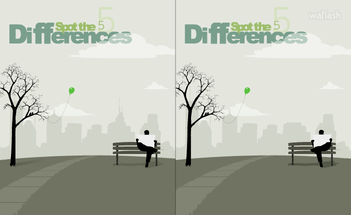 틀린그림찾기 - 스팟 더 5 디퍼런스 (Spot the 5 Differences) 게임 화면 1