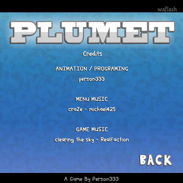 플러멧 (Plumet) - 뛰어내리기 게임 게임 화면 4
