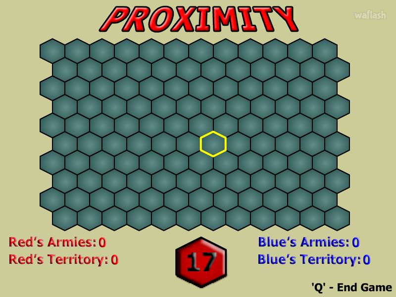 Proximity 게임 화면 1