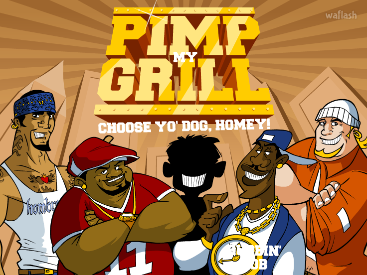 핌프 마이 그릴 (Pimp My Grill) 게임 화면 2