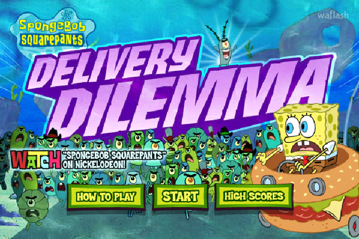 스폰지밥 - 딜리버리 딜레마 (Delivery Dilemma) 게임 화면 2