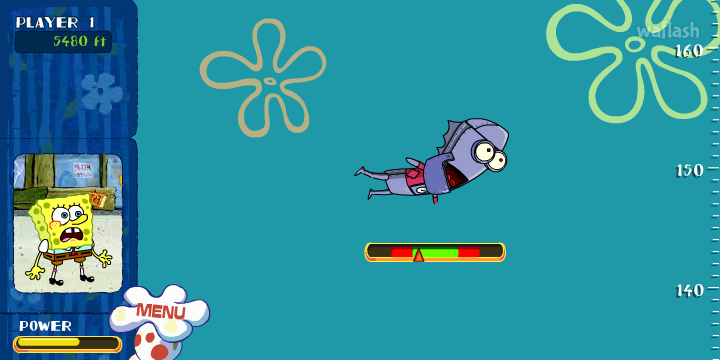 스폰지밥 네모바지 - 엔초비 어썰트 (SpongeBob Squarepants -  Anchovy Assault) 게임 화면 5