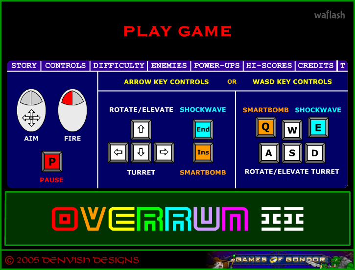 오버런 2 (Overrun 2) 게임 화면 1