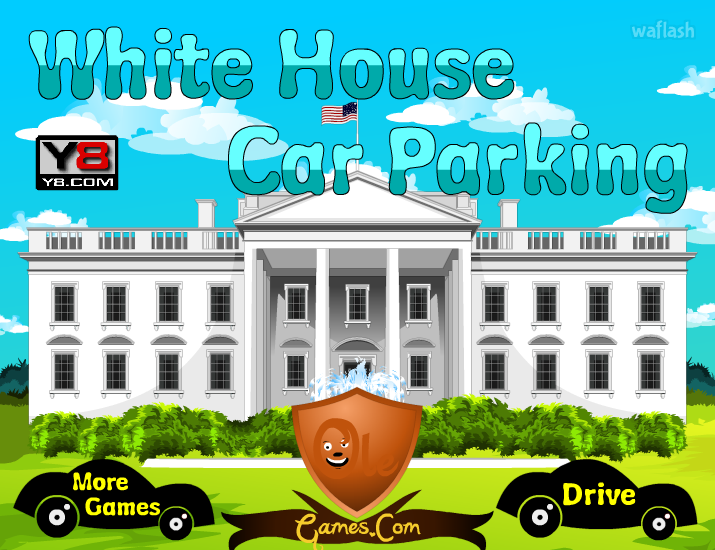 백악관 차 주차하기 (White House Car Parking) 게임 화면 2