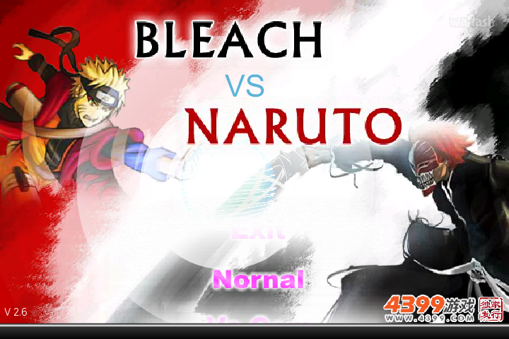 나루토 vs 블리치 2.6 (Bleach vs Naruto 2.6) 게임 화면 1