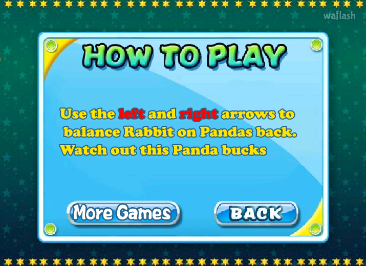 판다 로데오 (Panda Rodeo) 게임 화면 1