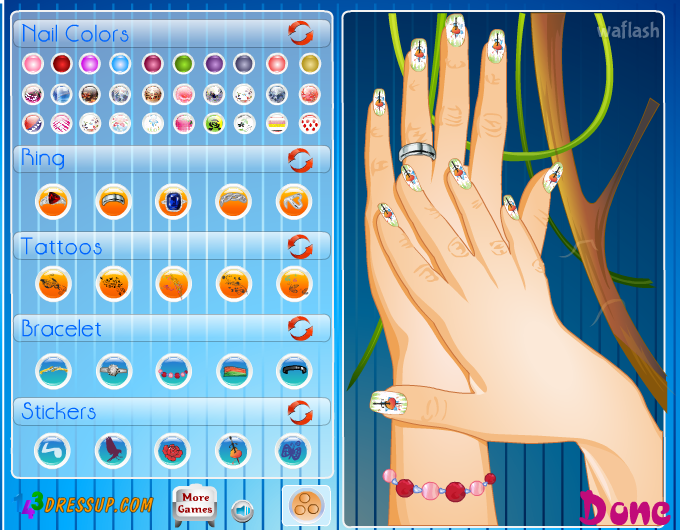 뷰티풀 네일 디자인 (Beautiful Nail Design) 게임 화면 1