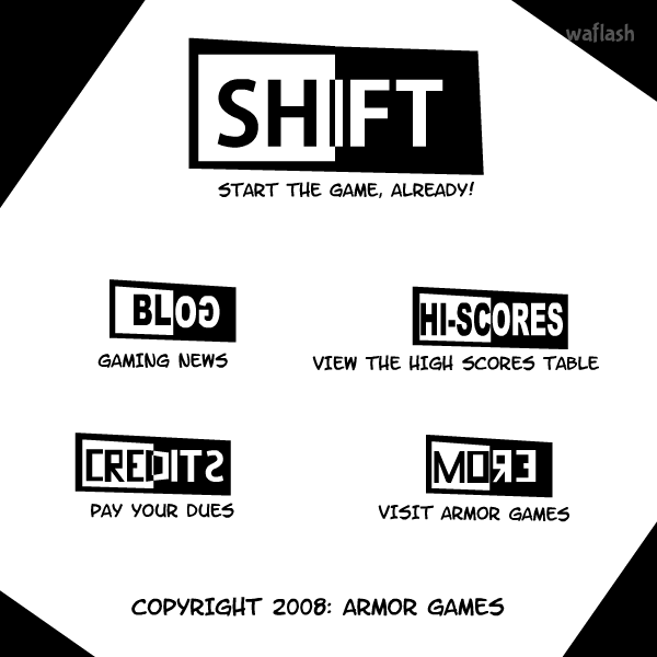 시프트1 (Shift 1) - 화면 반전 길찾기 게임 게임 화면 2
