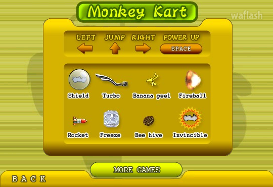 몽키 카트 (Monkey Kart) 게임 화면 1
