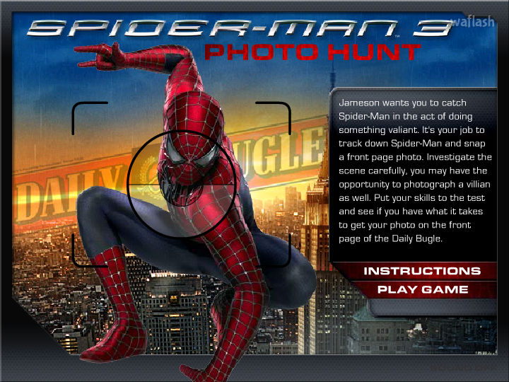 스파이더맨 3 포토 헌트 (Spider-man 3 Photo Hunt) 게임 화면 2
