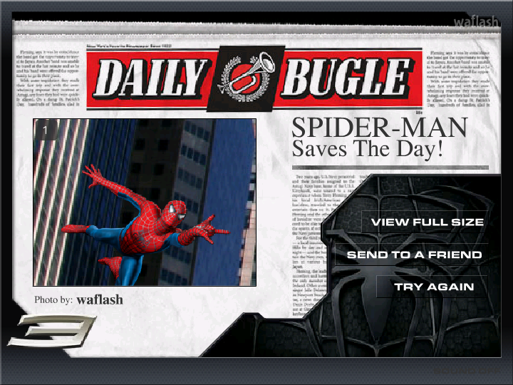 스파이더맨 3 포토 헌트 (Spider-man 3 Photo Hunt) 게임 화면 3