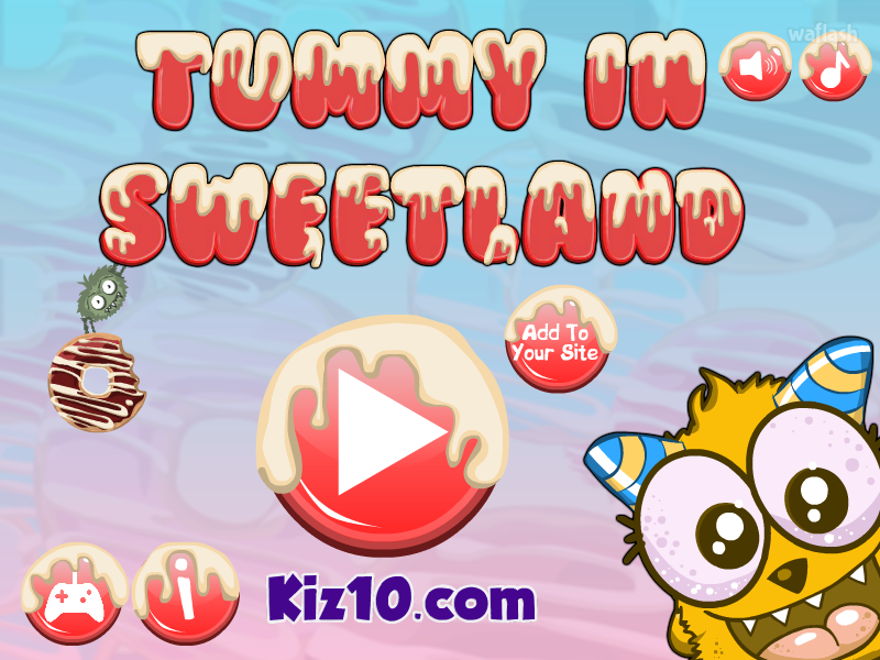터미 인 스위트랜드 (Tummy in Sweetland) 게임 화면 1