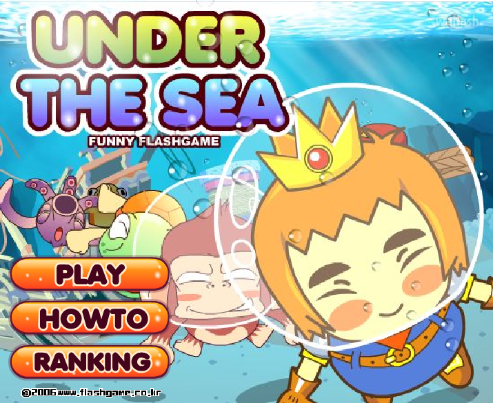 언더 더 씨 (Under the Sea) 게임 화면 2