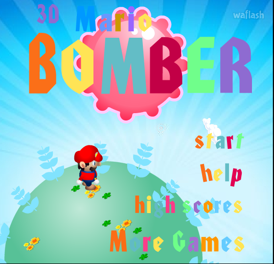3D 마리오 봄버 (3D Mario Bomber) 게임 화면 2