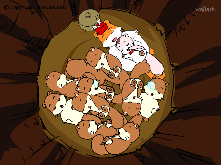 나롱이 13화 게임 화면 1