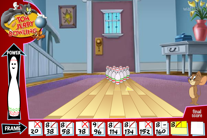 톰과 제리 볼링 (Tom and Jerry Bowling) 게임 화면 4