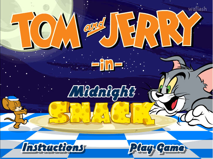 톰과 제리 미드나잇 스낵 (Tom and Jerry Midnight Snack) 게임 화면 2
