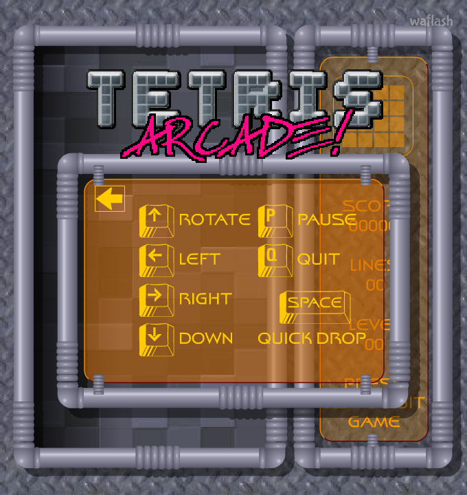 테트리스 아케이드 (Tetris Arcade) 게임 화면 3
