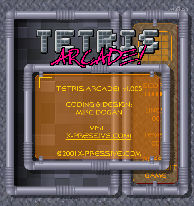 테트리스 아케이드 (Tetris Arcade) 게임 화면 4