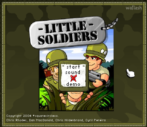 리틀 솔져스 (Little Soldiers) 게임 화면 2