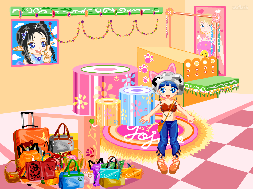 백 숍 데코레이션 (Bag Shop Decoration) 게임 화면 1
